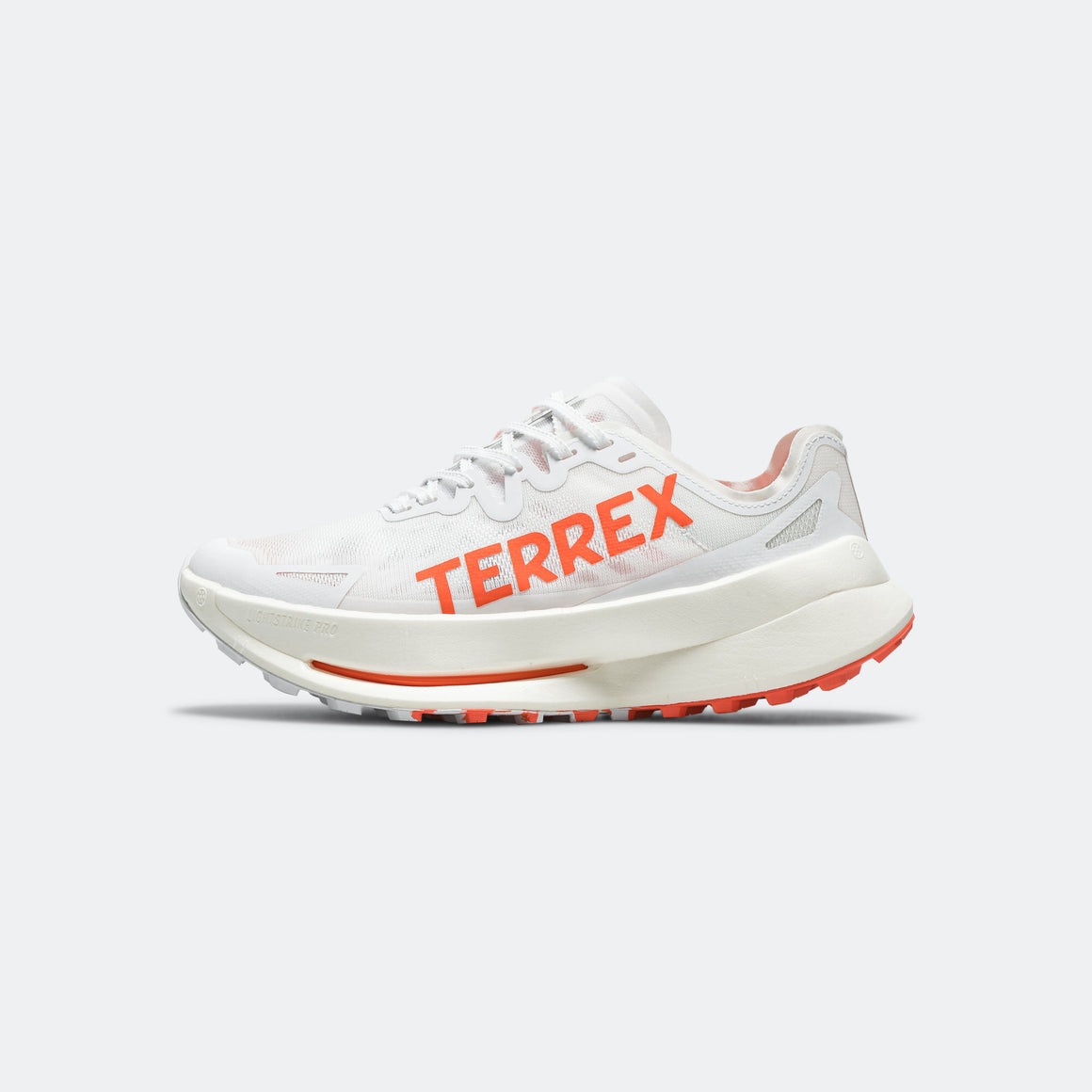 adidas - Mens Terrex Agravic Speed Ultra - Cloud White/Impact Orange-Dash Grey - Up There Athletics