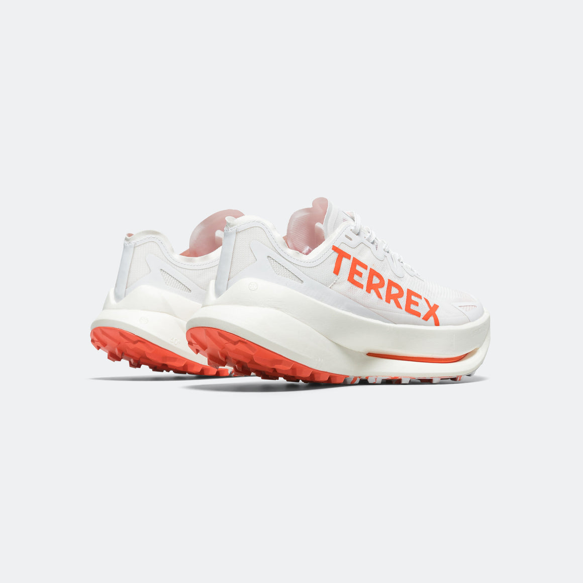 adidas - Mens Terrex Agravic Speed Ultra - Cloud White/Impact Orange-Dash Grey - Up There Athletics