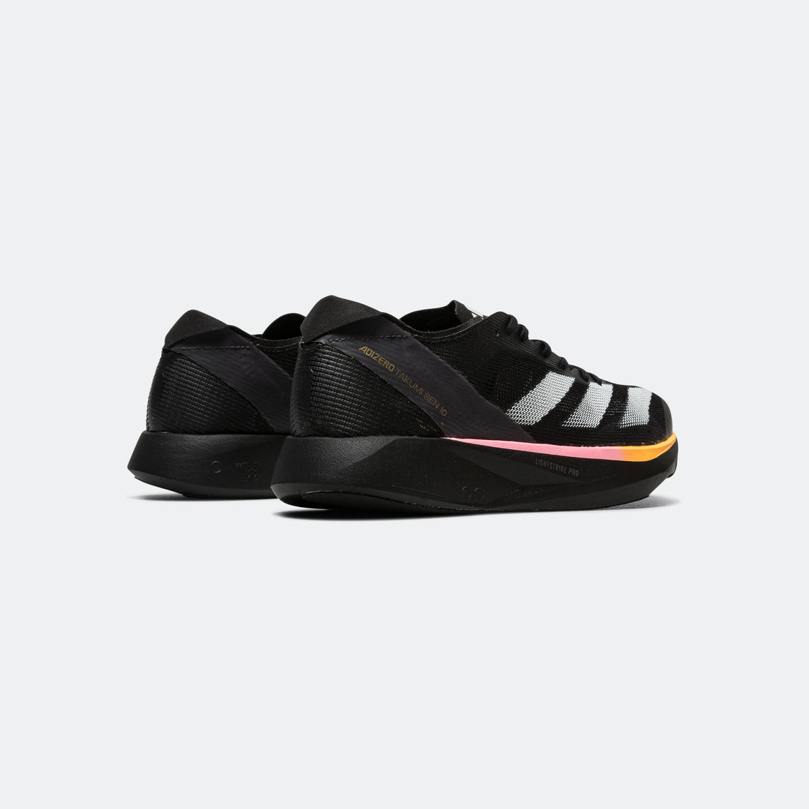 adidas - Womens Adizero Takumi SEN 10 - Core Black/Zero Metallic-Spark - Up There Athletics