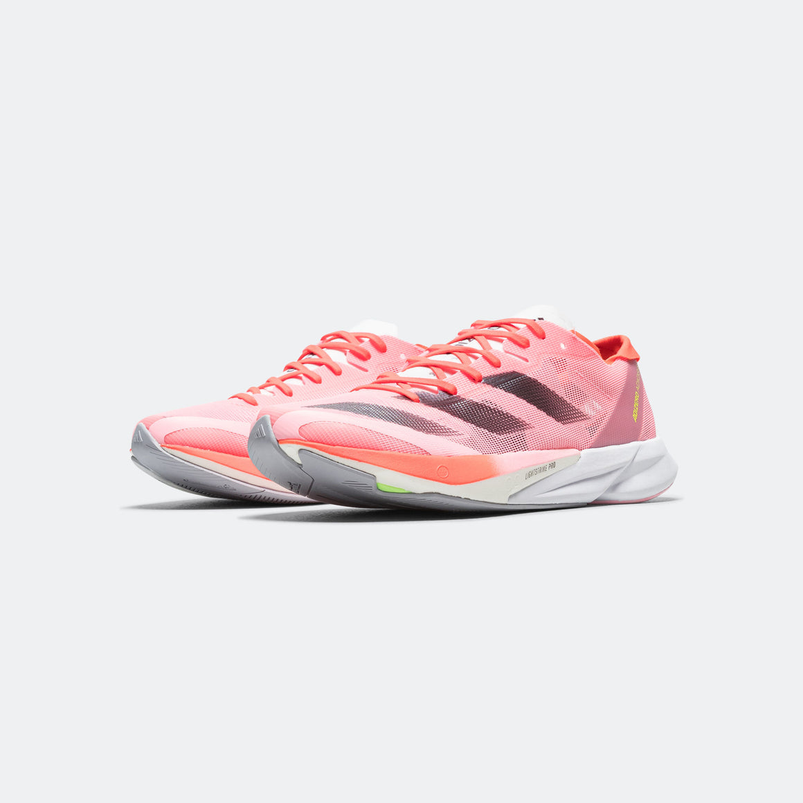 adidas - Womens Adizero Adios 8 - Pink Spark/Aurora Metallic - Up There Athletics