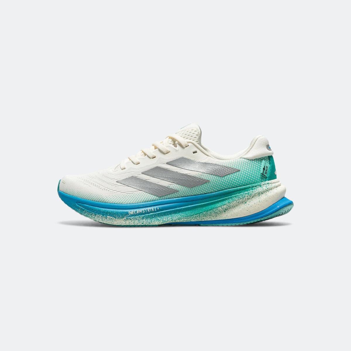 adidas Womens Supernova Rise 2 - Chalk White/Silver Metallic-Glory