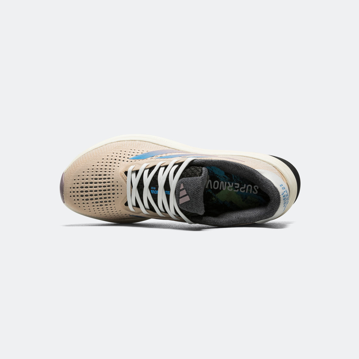 adidas - Womens Supernova Rise - Crystal Sand/Blue Burst-Preloved Fig - Up There Athletics