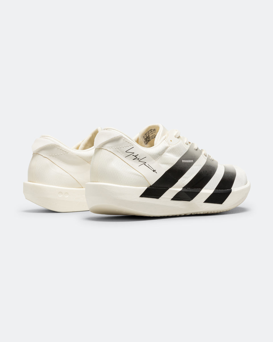 adidas - Adizero Adios 9 x Y-3 - Off White/Off White-Black | Up