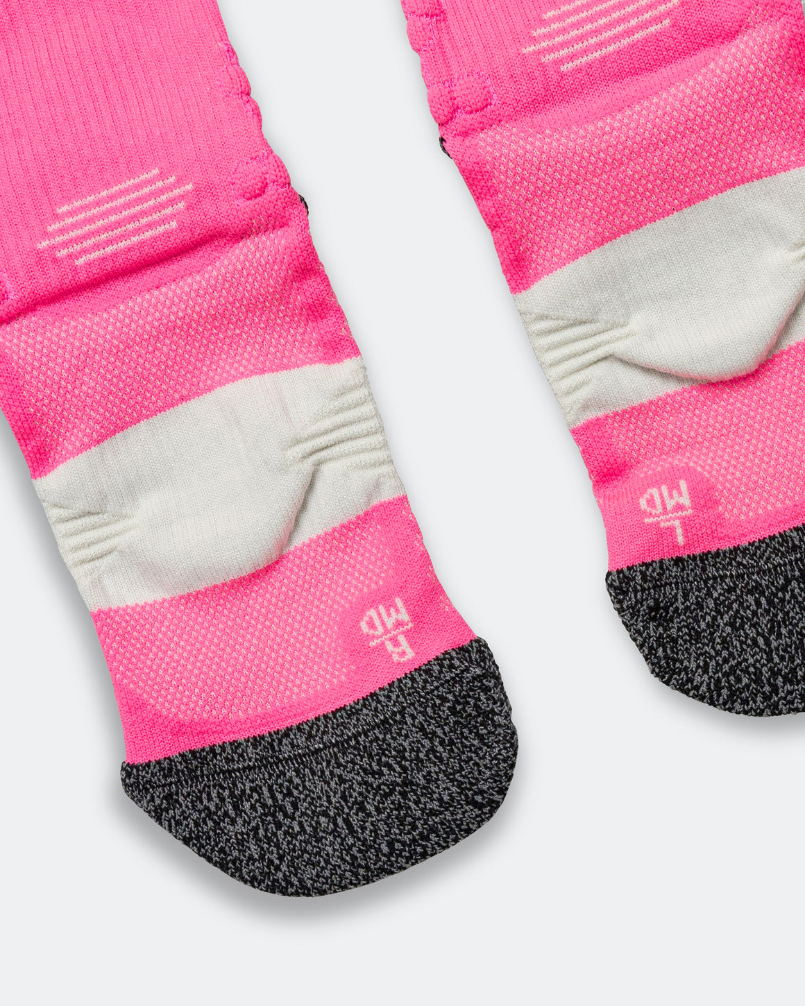 adidas - RunxBoost Socks 1 Pair - Lucid Pink/Orbit Grey - Up There Athletics