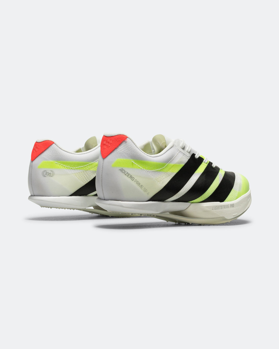 adidas - Unisex Adizero Prime SP 4 - Cloud White/Core Black-Lucid Red - Up There Athletics