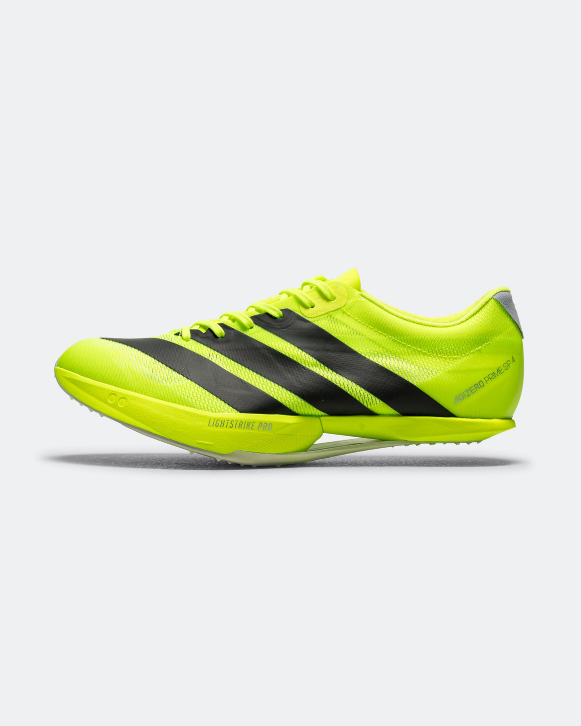 adidas - Unisex Adizero Prime SP 4 - Lucid Lemon/Core Black-Silver Metallic - Up There Athletics
