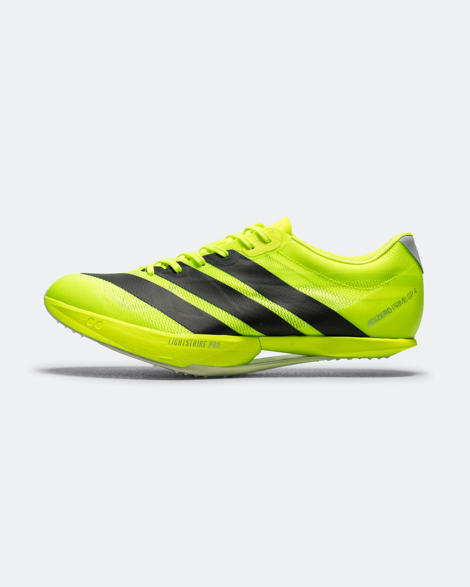 Unisex Adizero Prime SP 4 - Lucid Lemon/Core Black-Silver Metallic