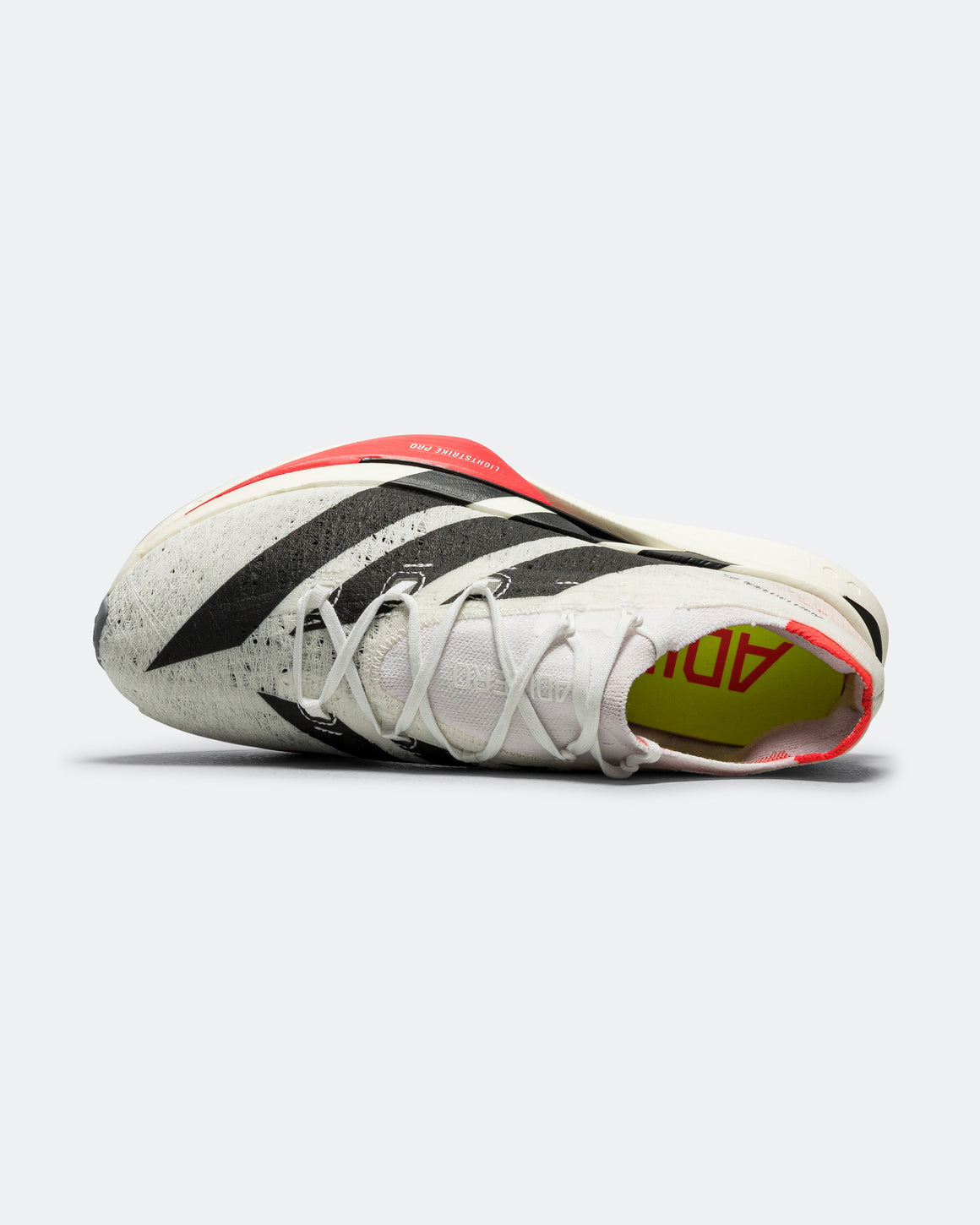 adidas - Unisex Adizero Prime X3 Strung - Cloud White/Core Black-Lucid Red - Up There Athletics
