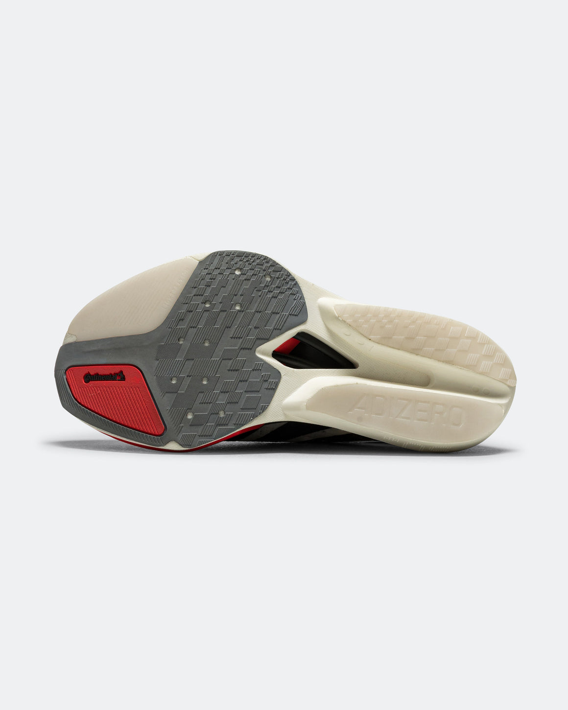 adidas - Unisex Adizero Prime X3 Strung - Cloud White/Core Black-Lucid Red - Up There Athletics