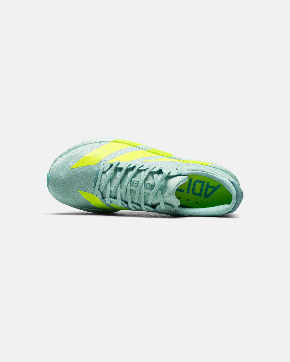 adidas - Womens Adizero Adios 9 - Semi Flash Aqua/Lucid Lemon-Mint Ton - Up There Athletics