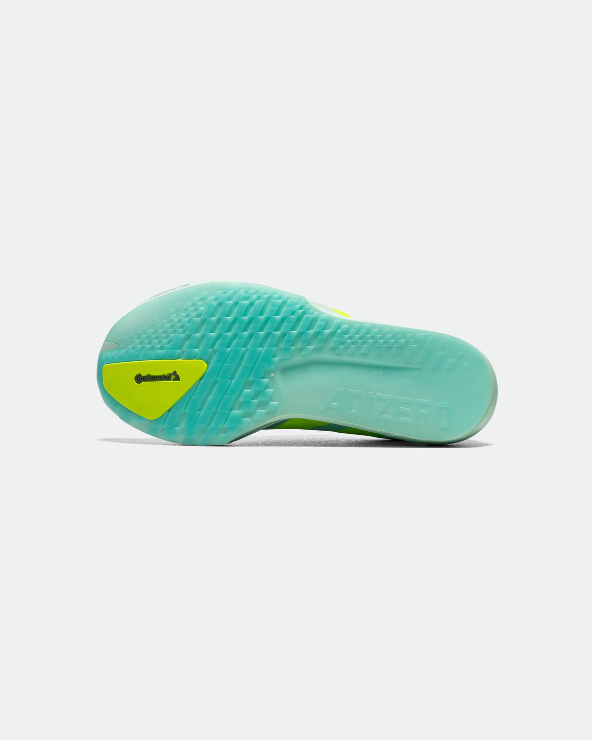 adidas - Womens Adizero Adios 9 - Semi Flash Aqua/Lucid Lemon-Mint Ton - Up There Athletics