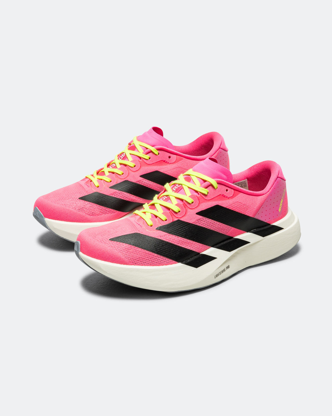 adidas - Womens Adizero Evo SL - Lucid Pink/Core Black-Footwear White - Up There Athletics