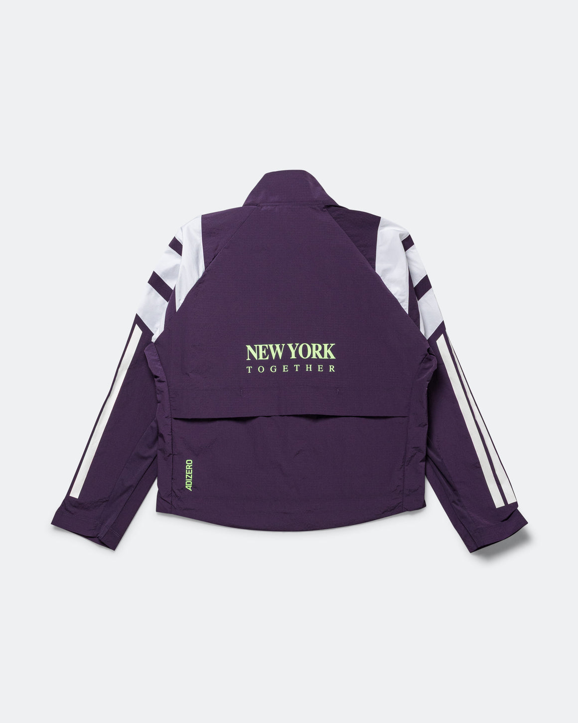 adidas - Womens Adizero NYC Running Jacket - Aurora Plum - Up There Athletics