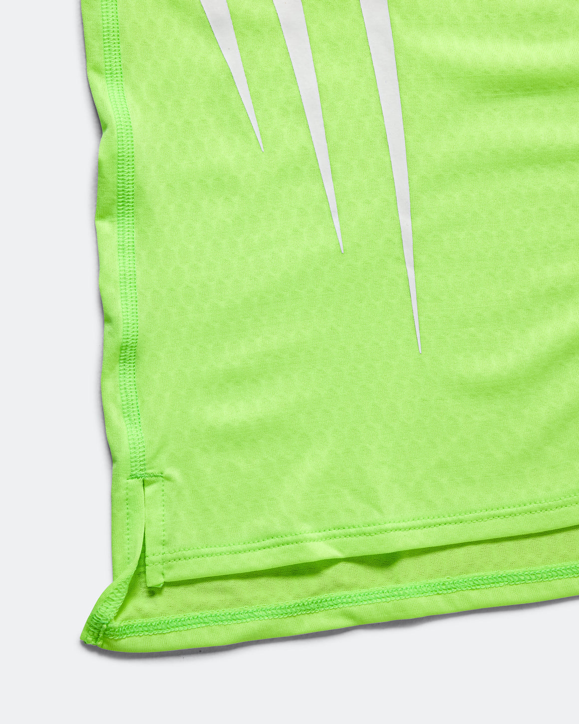 adidas - Womens Adizero NYC Running Singlet - Lime Burst - Up There Athletics