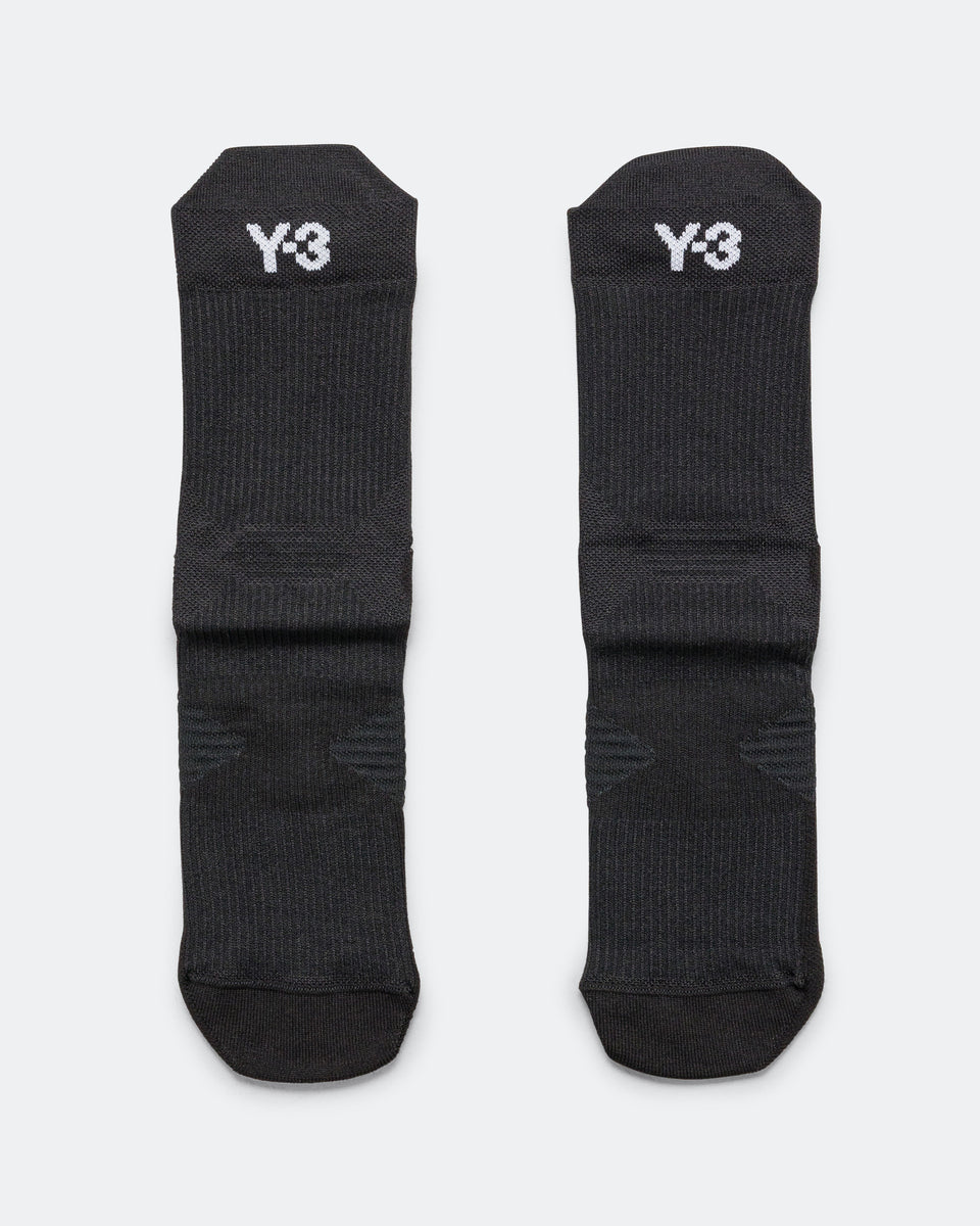 adidas - Y-3 Adizero Run Socks - Black | Up There Athletics