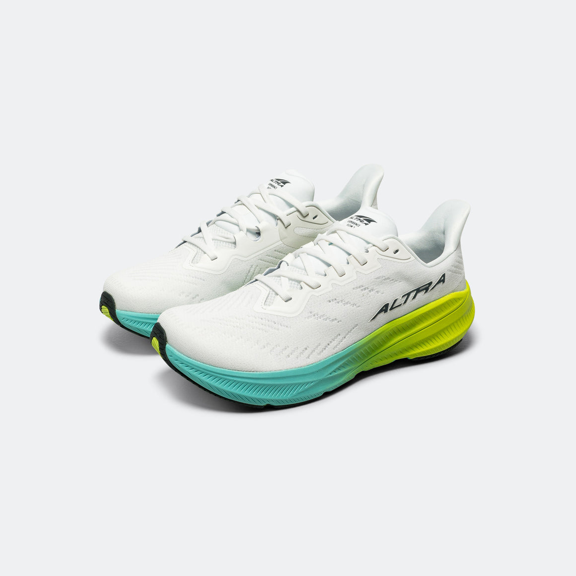 Altra - Mens Experience Flow 2 - White/Lime - Up There Athletics