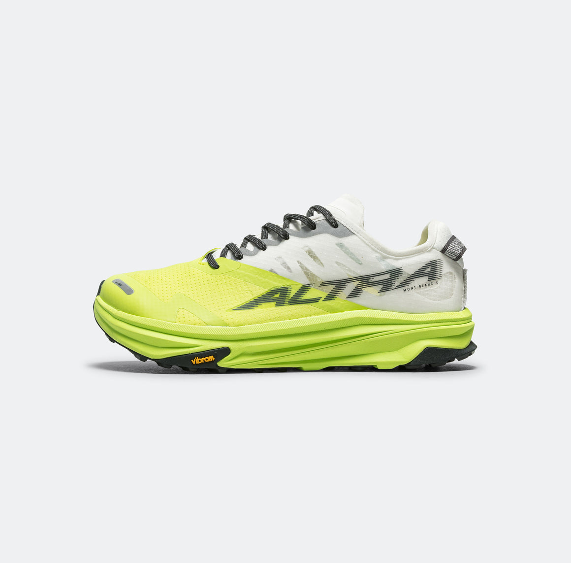 Altra - Mens Mont Blanc Carbon - White/Lime - Up There Athletics
