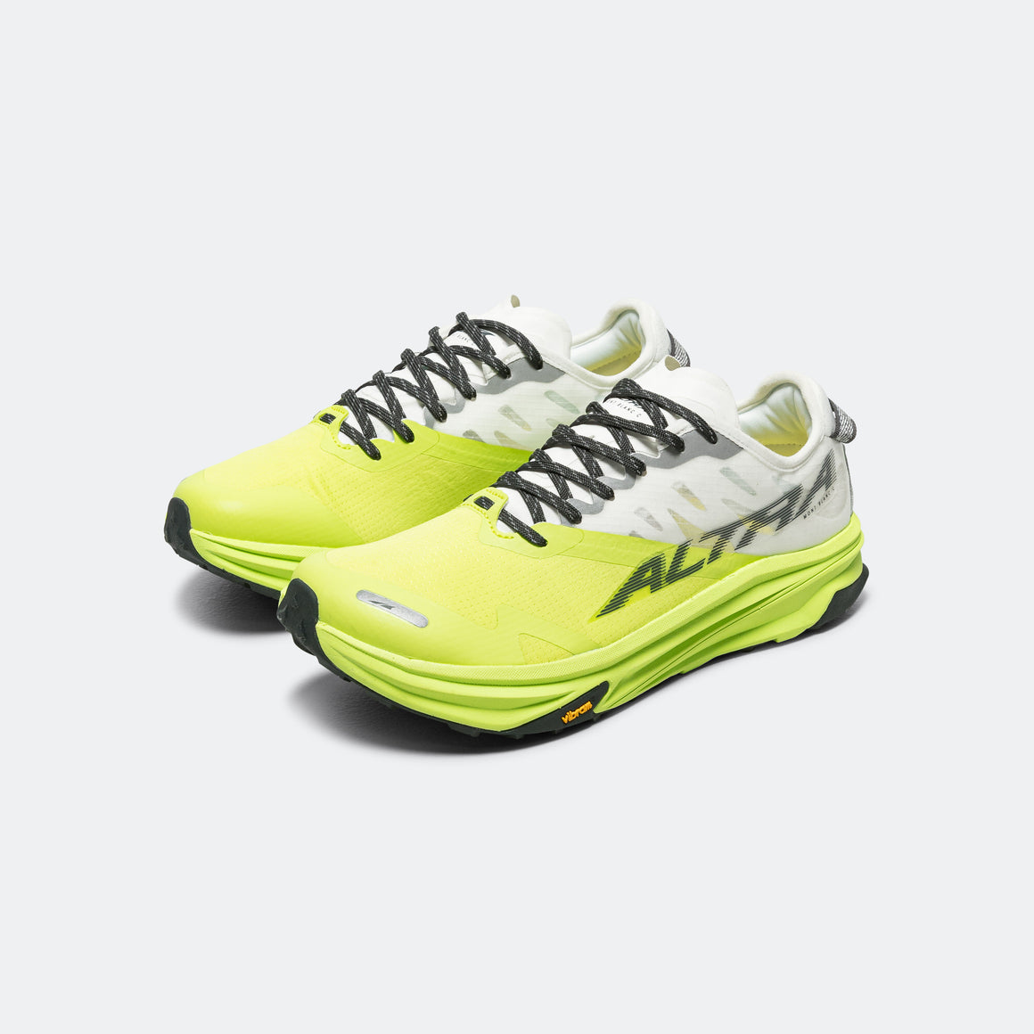 Altra - Mens Mont Blanc Carbon - White/Lime - Up There Athletics
