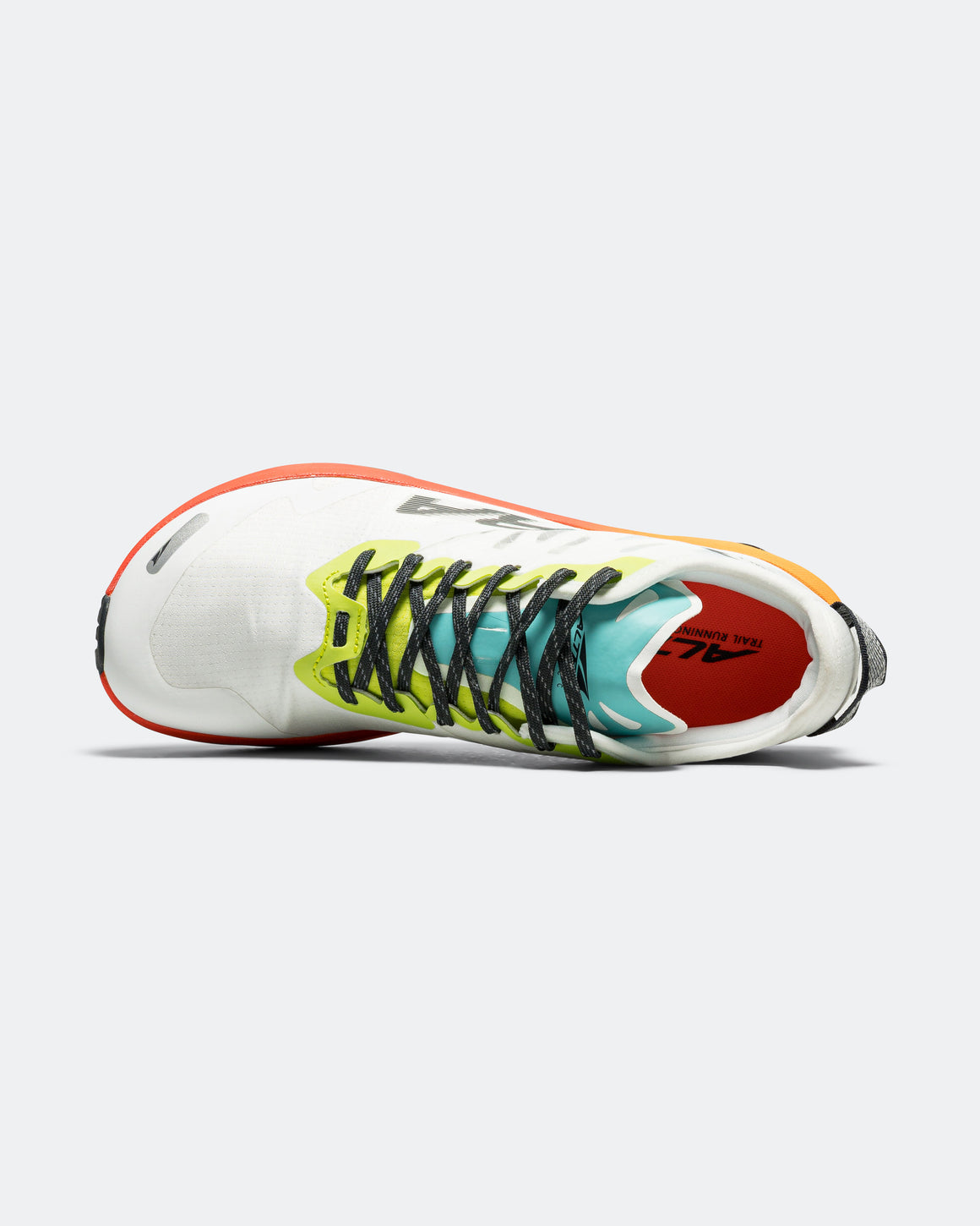 Altra - Mens Mont Blanc Carbon - White/Orange - Up There Athletics
