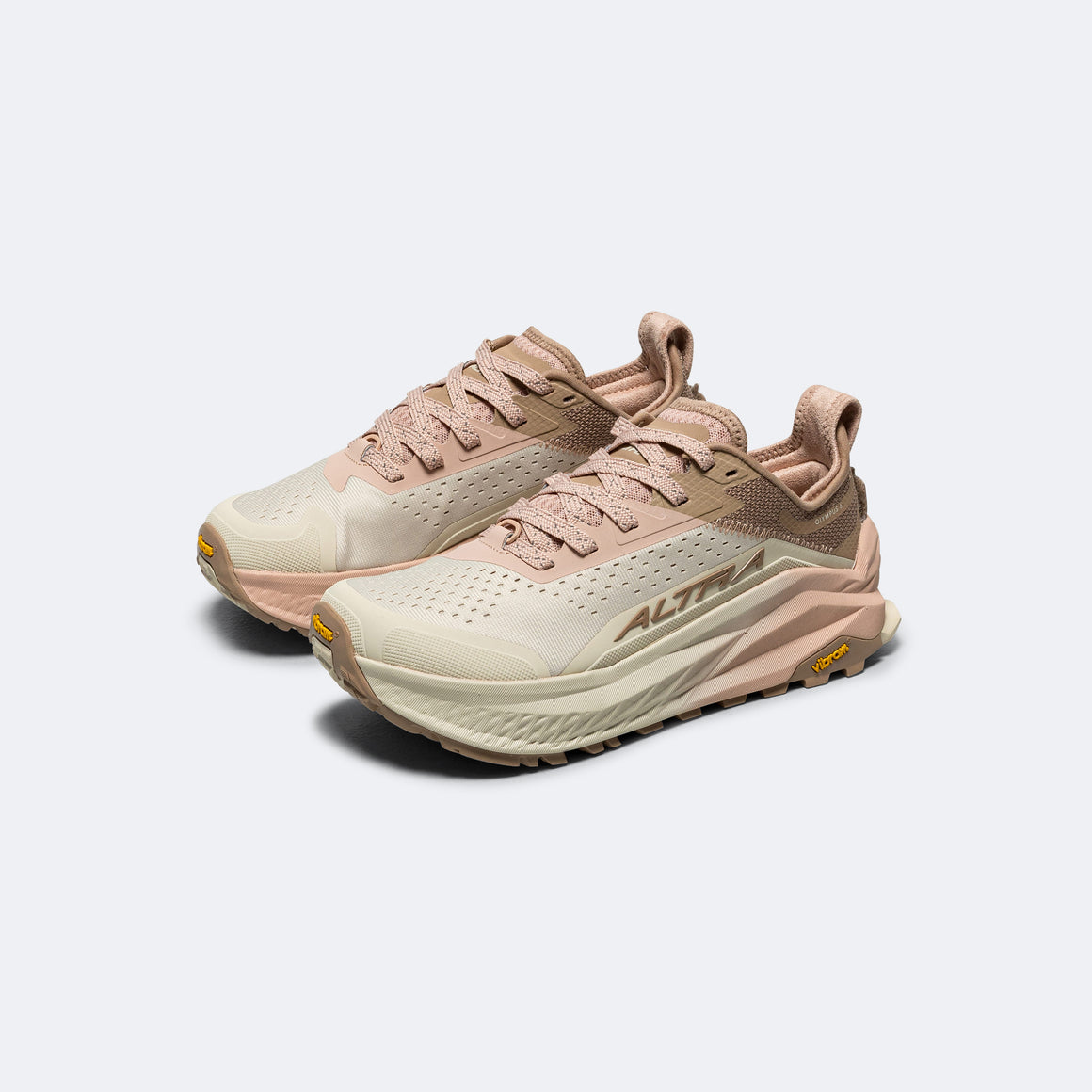 Altra - Womens Olympus 6 - Taupe/Pink - Up There Athletics