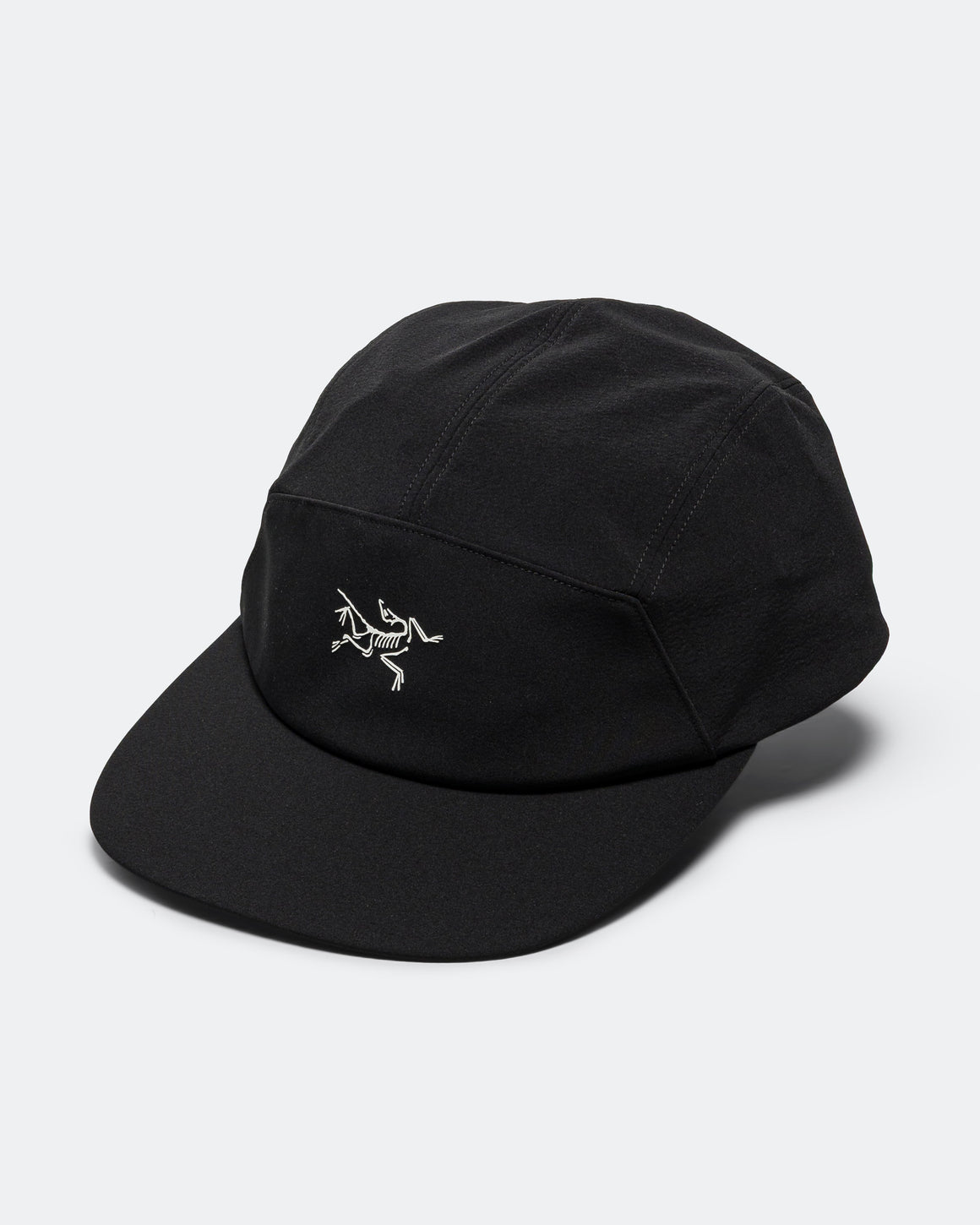 Arc'Teryx - Gamma 5 Panel Cap - Black/Arctic Silk - Up There Athletics
