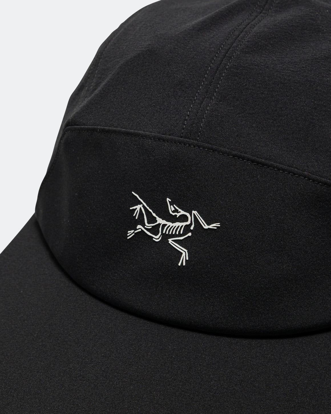 Arc'Teryx - Gamma 5 Panel Cap - Black/Arctic Silk - Up There Athletics