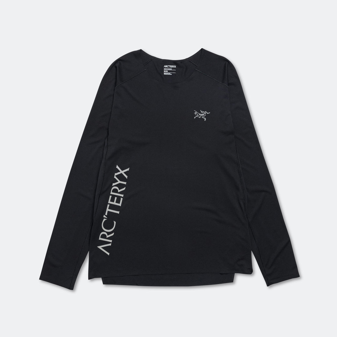 Arc'Teryx - Mens Norvan Downword Logo LS - Black - Up There Athletics