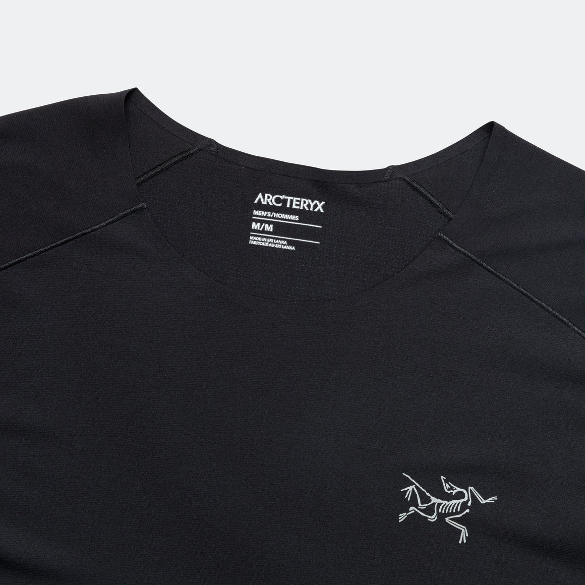 Arc'Teryx - Mens Norvan Downword Logo LS - Black - Up There Athletics