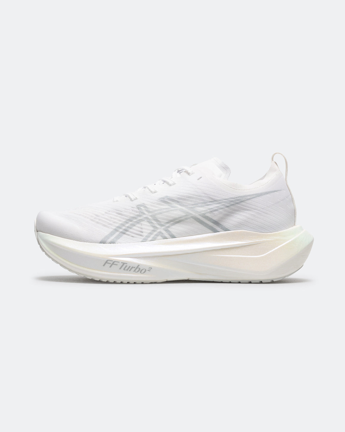 Asics - Megablast - White/Piedmont Grey - Up There Athletics