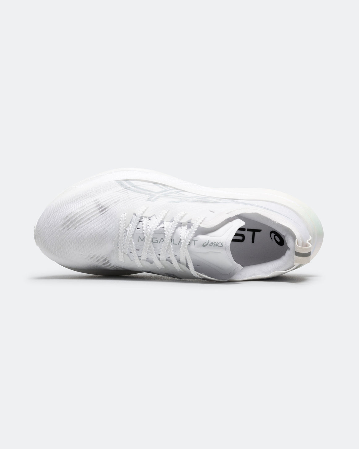 Asics - Megablast - White/Piedmont Grey - Up There Athletics