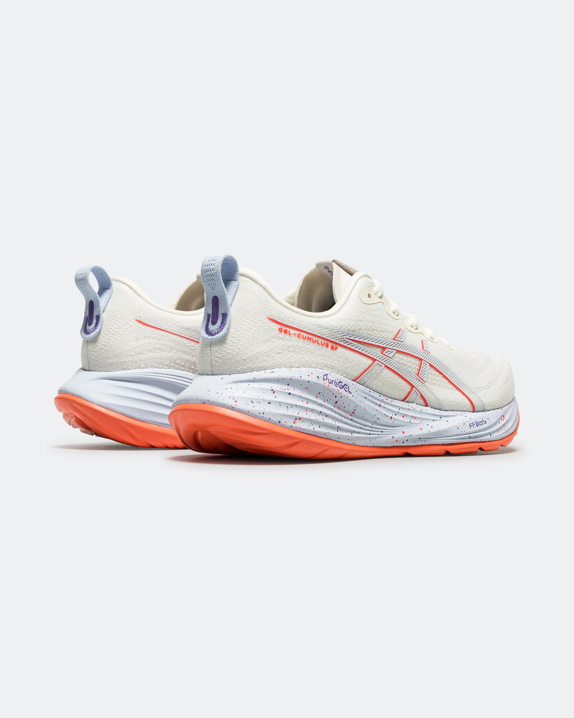 Asics - Mens Gel-Cumulus 27 Tokyo - Cream/Edo Purple - Up There Athletics
