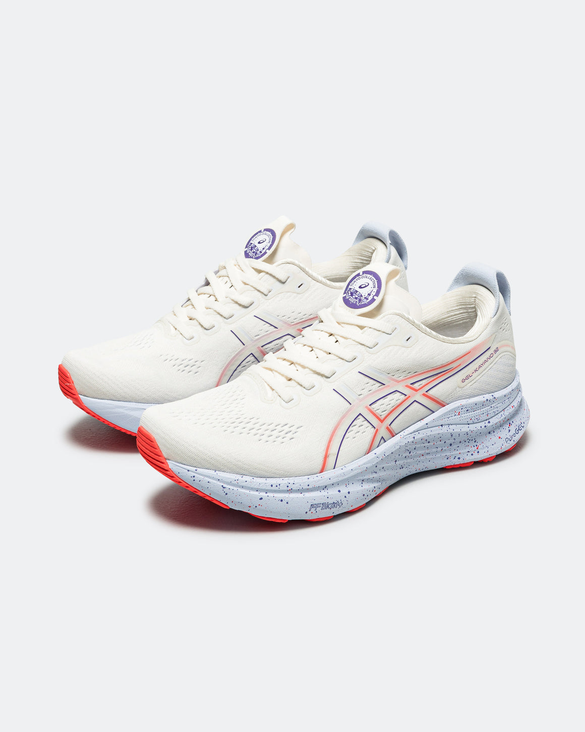 Asics - Mens Gel-Kayano 32 Tokyo - Cream/Edo Purple - Up There Athletics