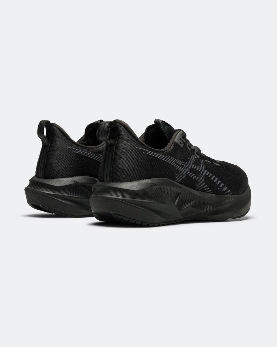 Asics - Mens Novablast 5 - Black/Carrier Grey | Up There Athletics