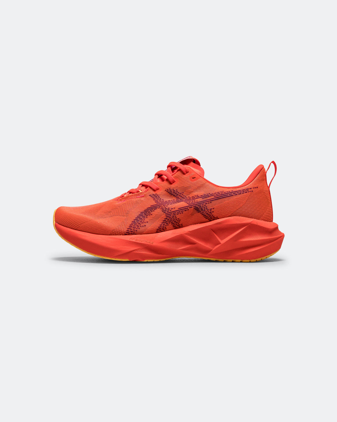 Asics - Mens Novablast 5 - Flash Red/Edo Purple - Up There Athletics
