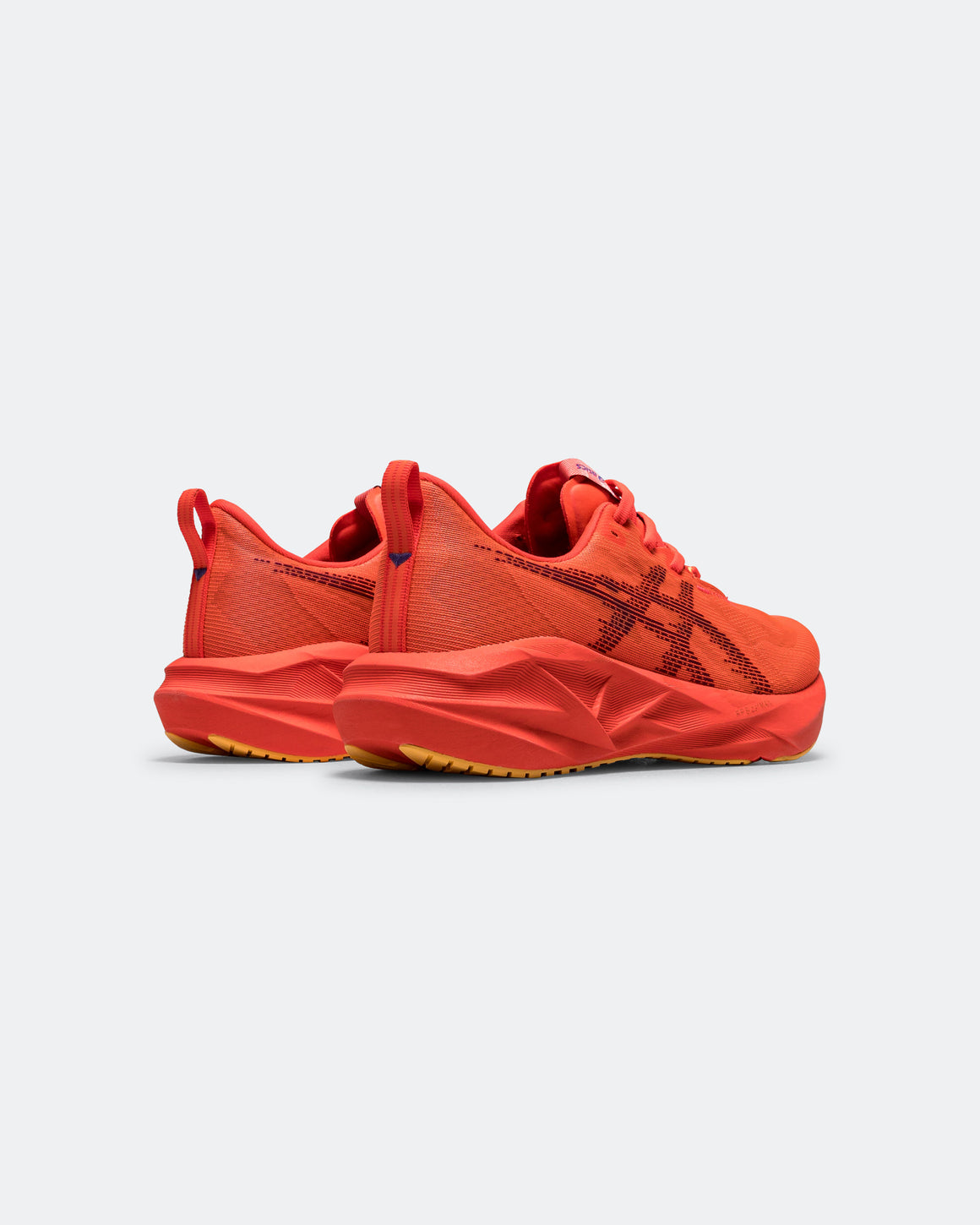 Asics - Mens Novablast 5 - Flash Red/Edo Purple - Up There Athletics