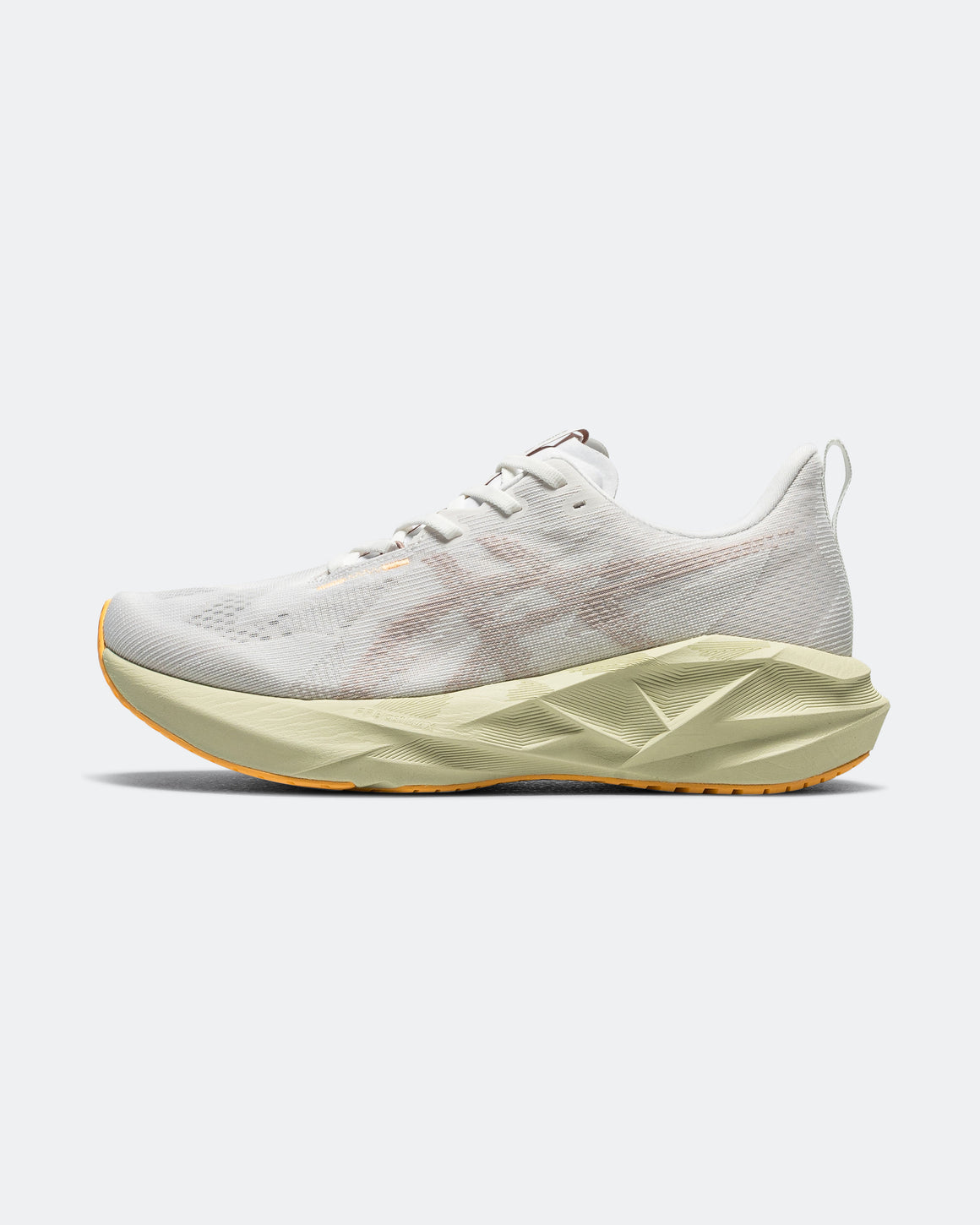 Asics - Mens Novablast 5 - White/Fawn - Up There Athletics