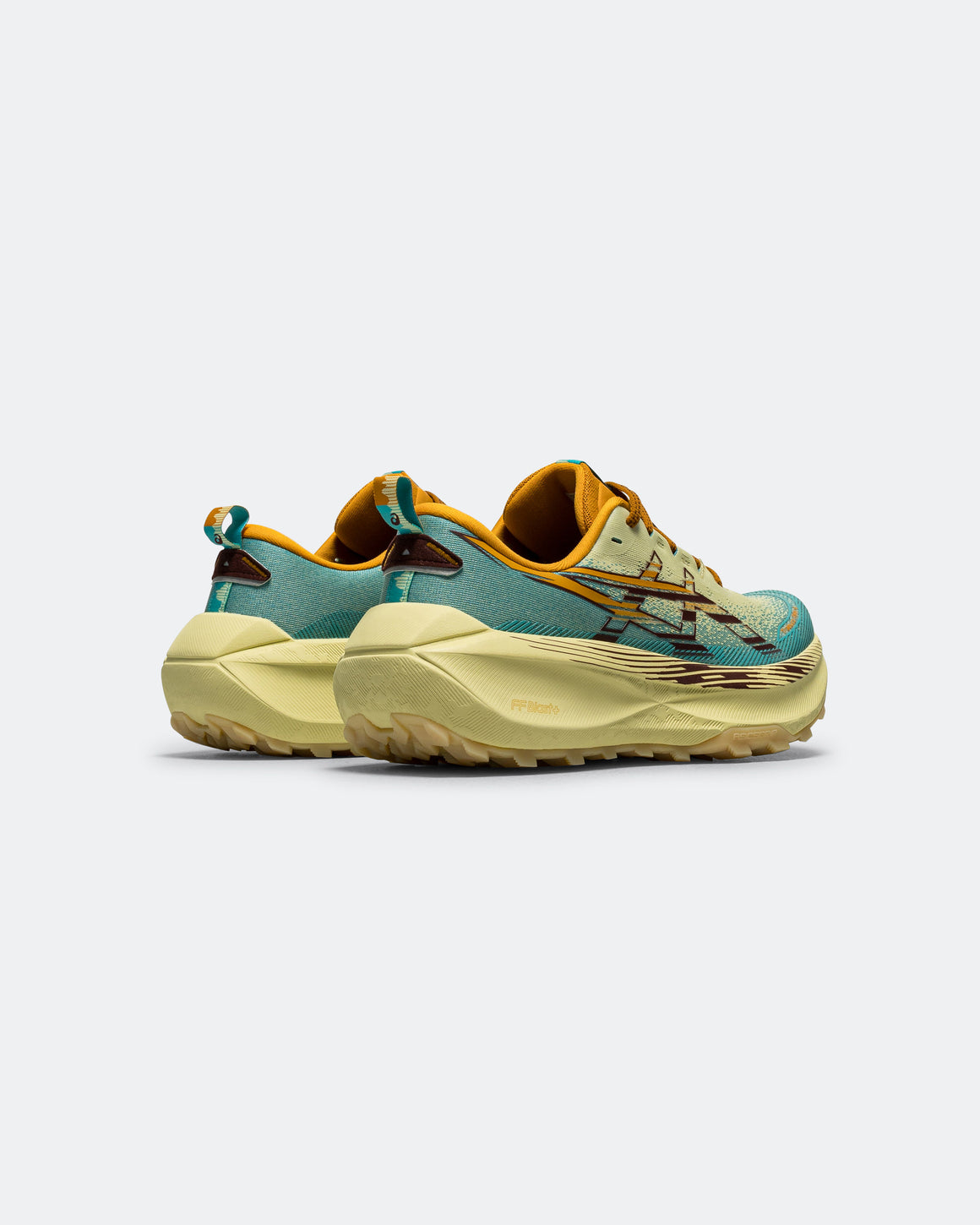 Asics - Mens Trabuco Max 4 - Wheat Yellow/Dark Red Planet - Up There Athletics