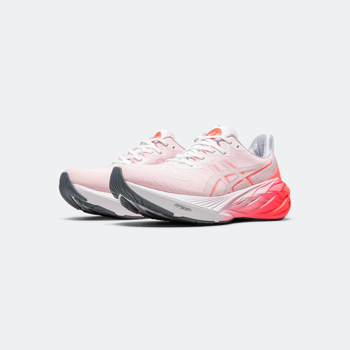 Asics Novablast 4 White / Sunrise Red Running Shoes - Sneak in Peace