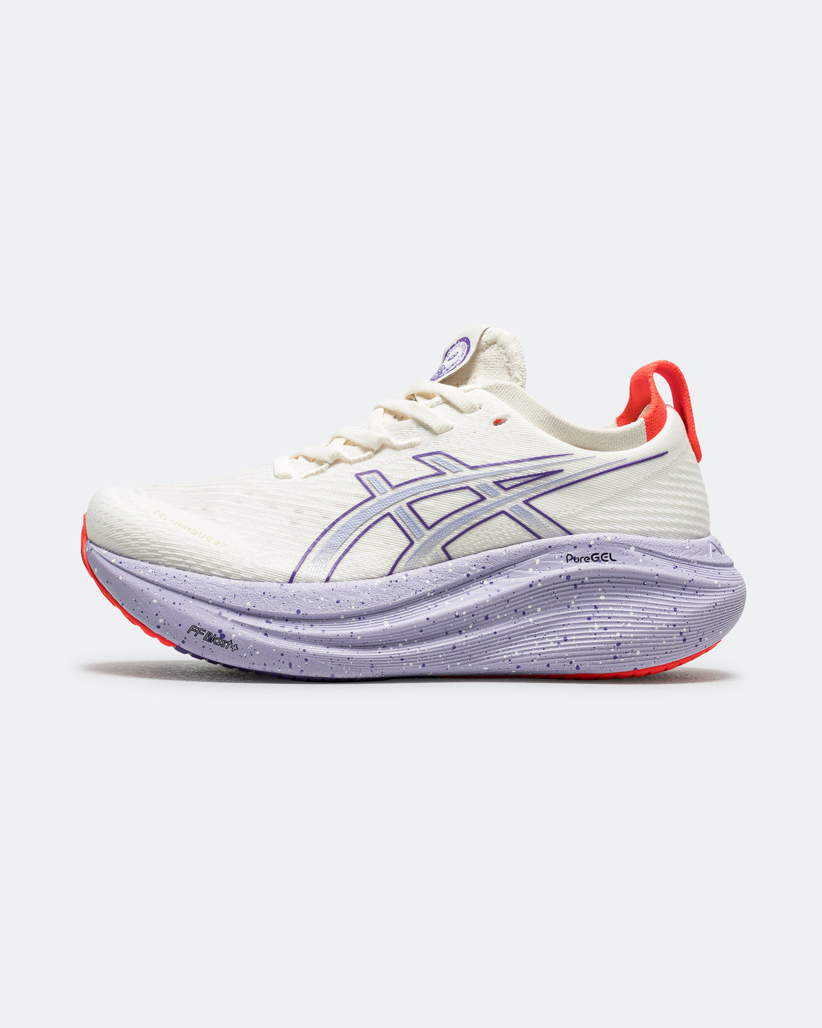 Asics - Womens Gel-Nimbus 27 Tokyo - Cream/Edo Purple - Up There Athletics