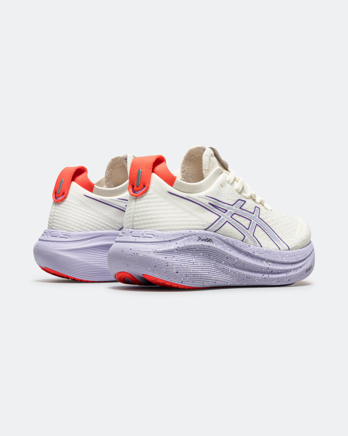 Asics - Womens Gel-Nimbus 27 Tokyo - Cream/Edo Purple - Up There Athletics