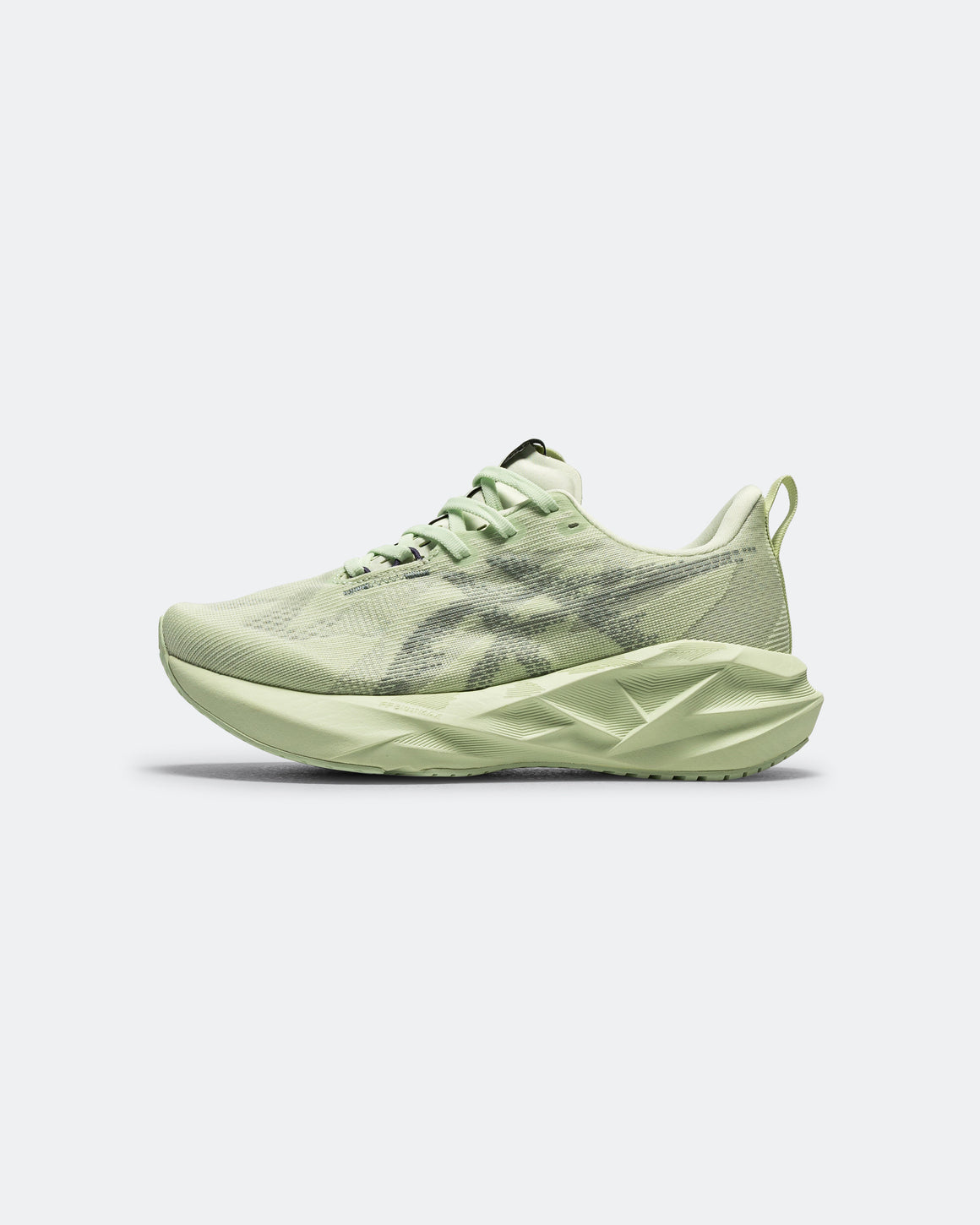 Asics - Womens Novablast 5 - Whisper Green/Monument Blue - Up There Athletics