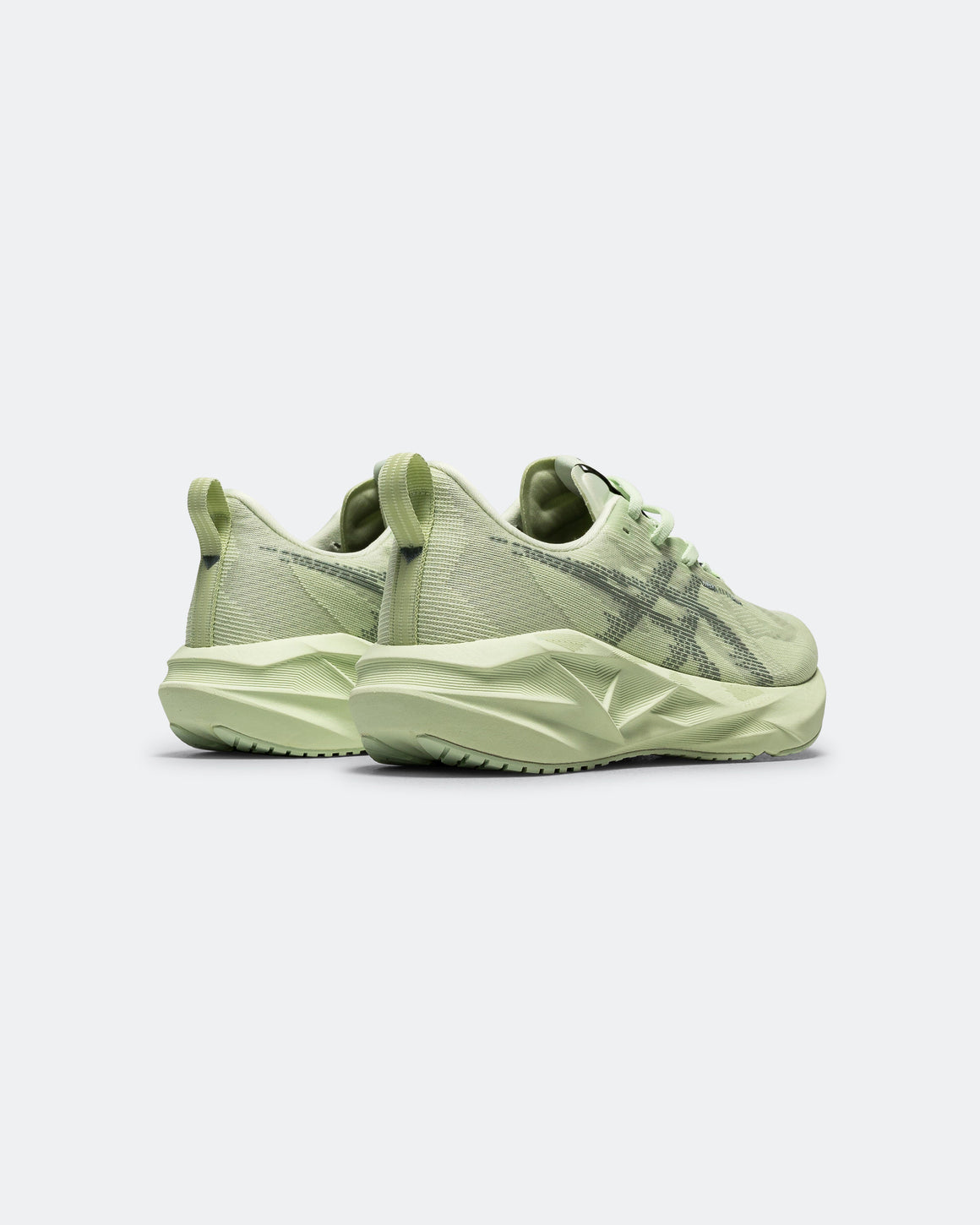 Asics - Womens Novablast 5 - Whisper Green/Monument Blue - Up There Athletics