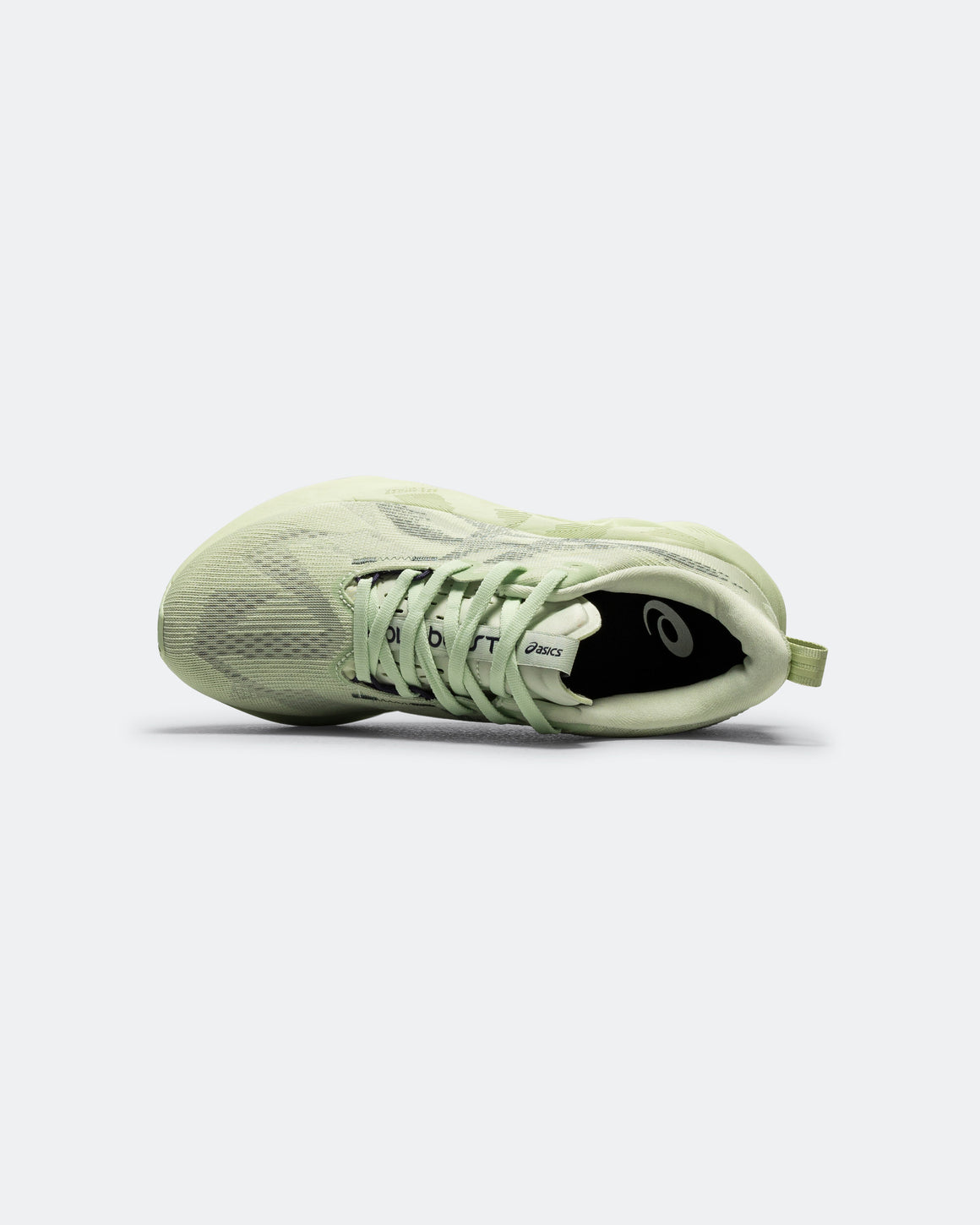 Asics - Womens Novablast 5 - Whisper Green/Monument Blue - Up There Athletics