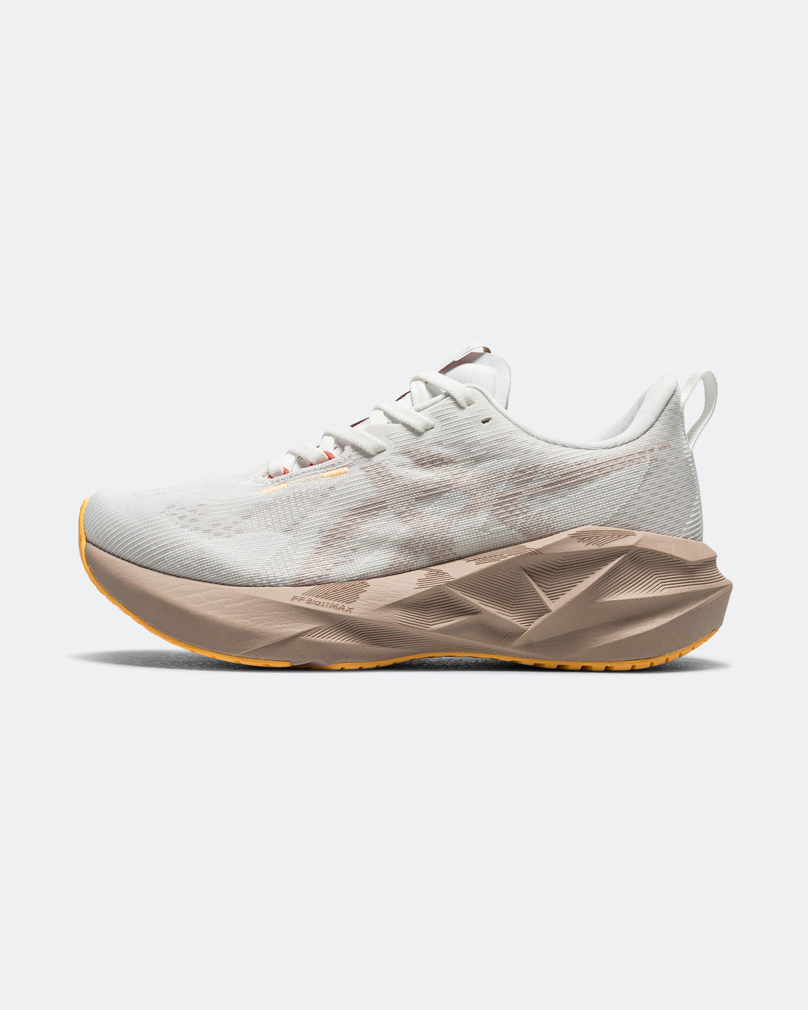 Asics - Womens Novablast 5 - White/Fawn - Up There Athletics