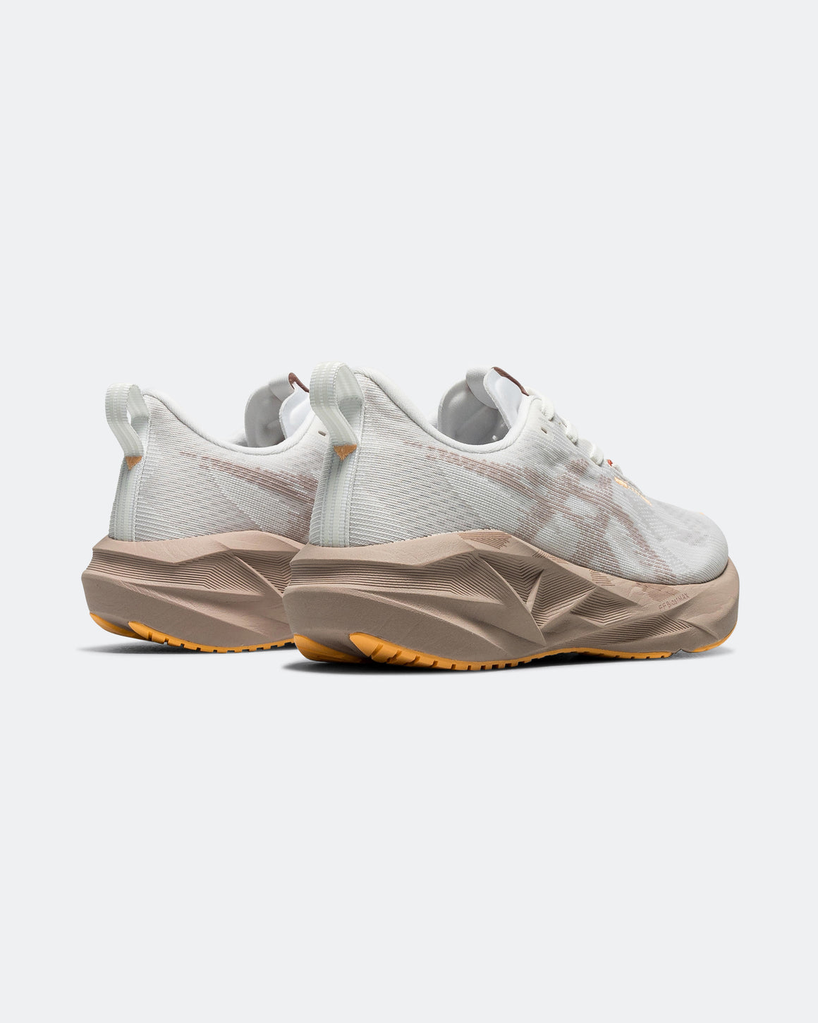 Asics - Womens Novablast 5 - White/Fawn - Up There Athletics