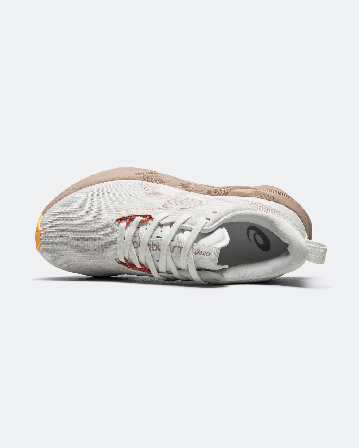 Asics - Womens Novablast 5 - White/Fawn - Up There Athletics