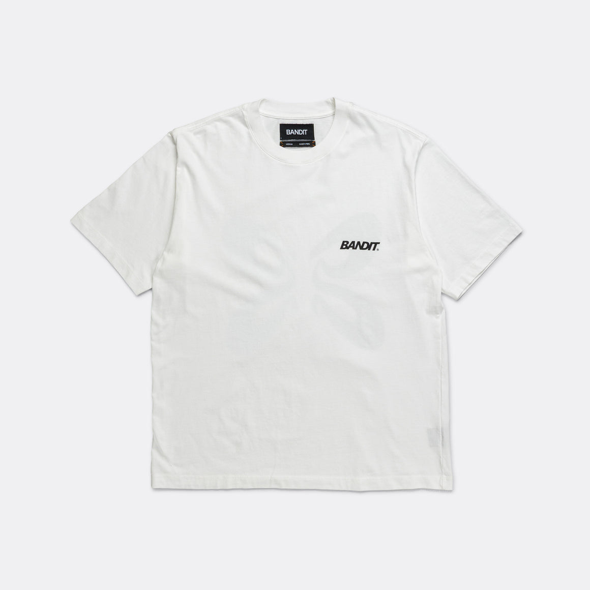 Bandit Running - Butterfly Cotton Tee - White - Up There Athletics