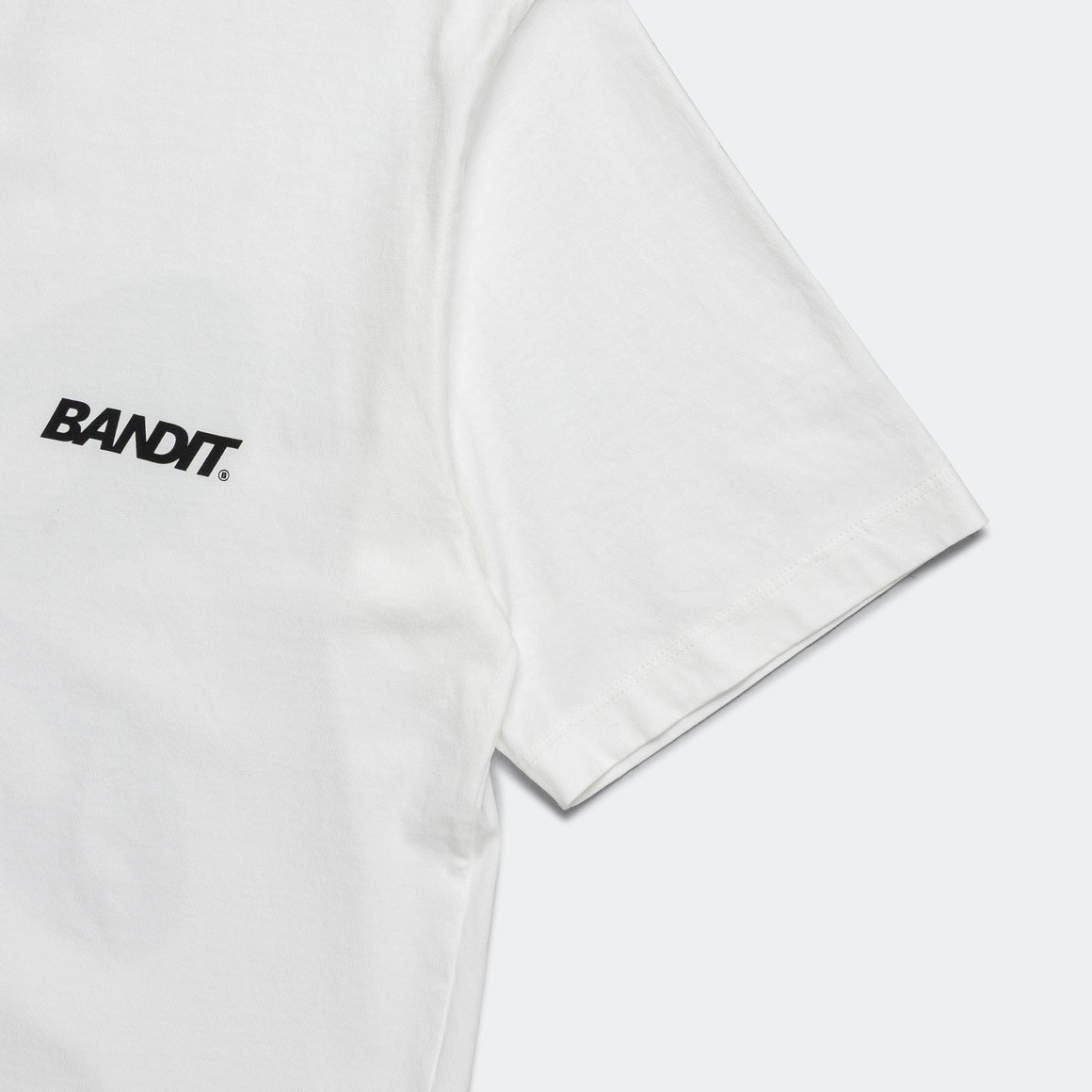 Bandit Running - Butterfly Cotton Tee - White - Up There Athletics