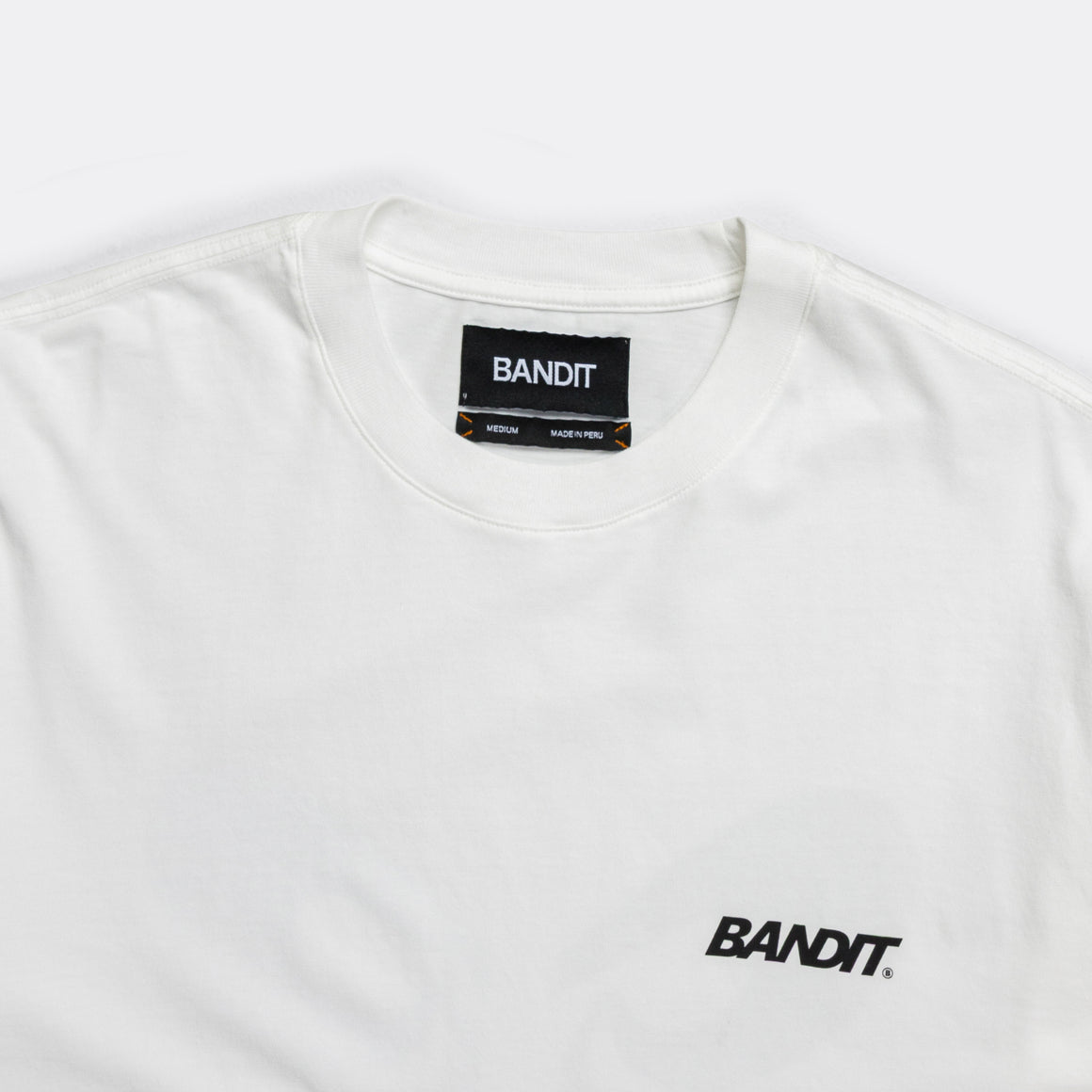 Bandit Running - Butterfly Cotton Tee - White - Up There Athletics