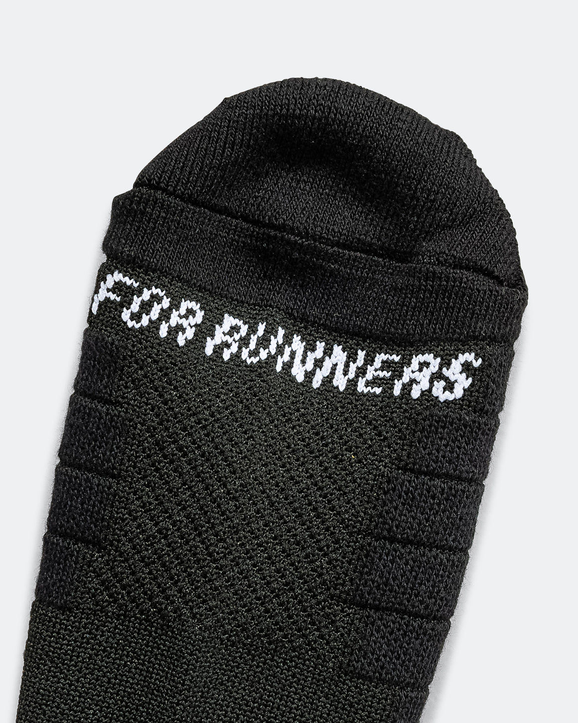 Bandit Running - Cushion Run Sunburts Quarter Socks - Black/White - Up There Athletics